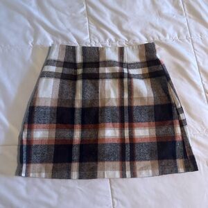 Plaid skirt